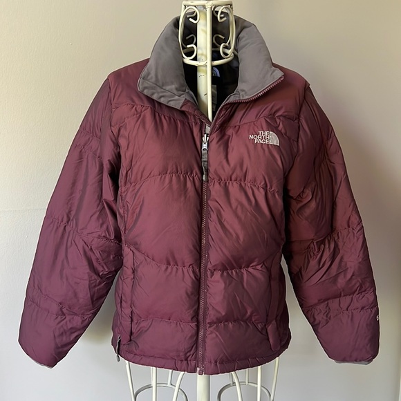 The North Face Jackets & Blazers - North Face Purple Nuptse Goose Down Puffer Jacket